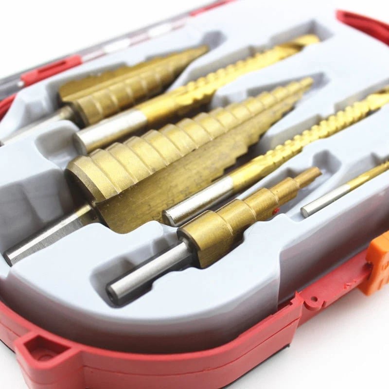🔥6 PCS HSS Titan beschichtetes Bohrer-Set mit Titan-Beschichtung💥💥Befristetes Angebot: 50% Rabatt auf Bestellungen – Bild 3