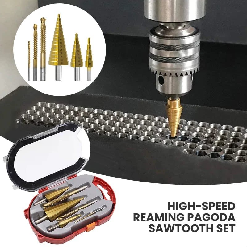 🔥6 PCS HSS Titan beschichtetes Bohrer-Set mit Titan-Beschichtung💥💥Befristetes Angebot: 50% Rabatt auf Bestellungen – Bild 2